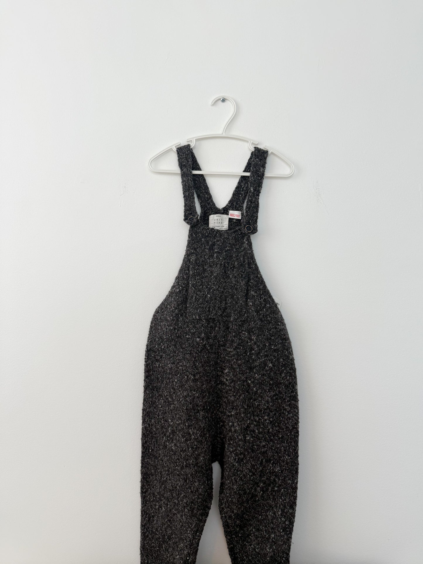 Zara knit overalls Size: 3-4T