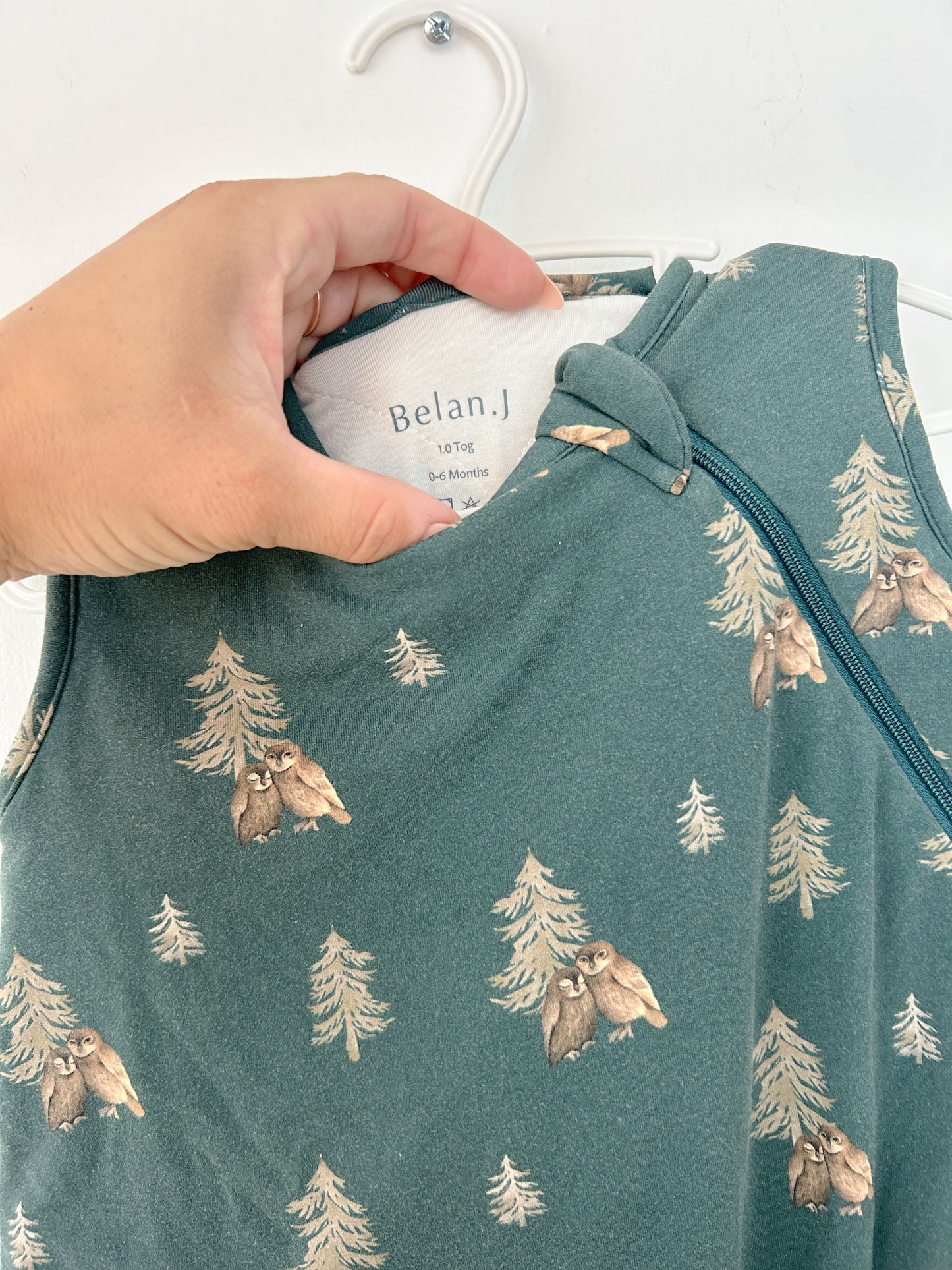Belan J. Sleep Sack Size 1 tog 0-6 months