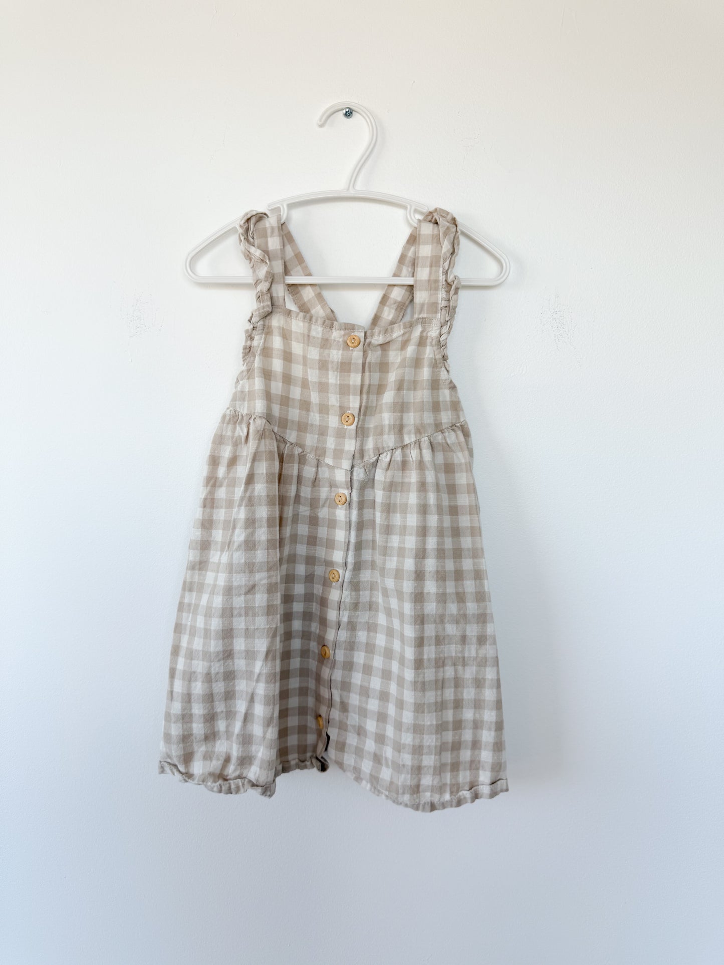 H&M plaid dress Size: 2-3T