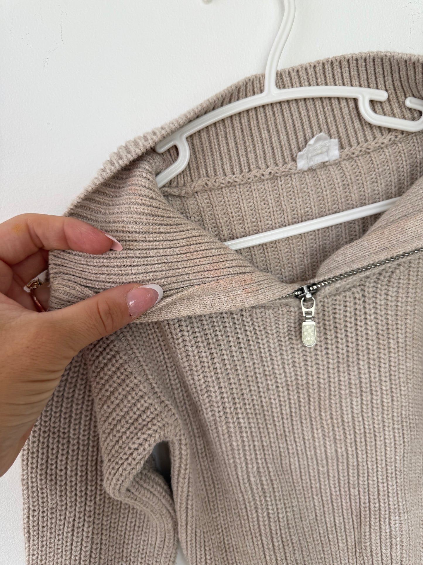 Jamie Kay Knit quarter zip Size: 12 month