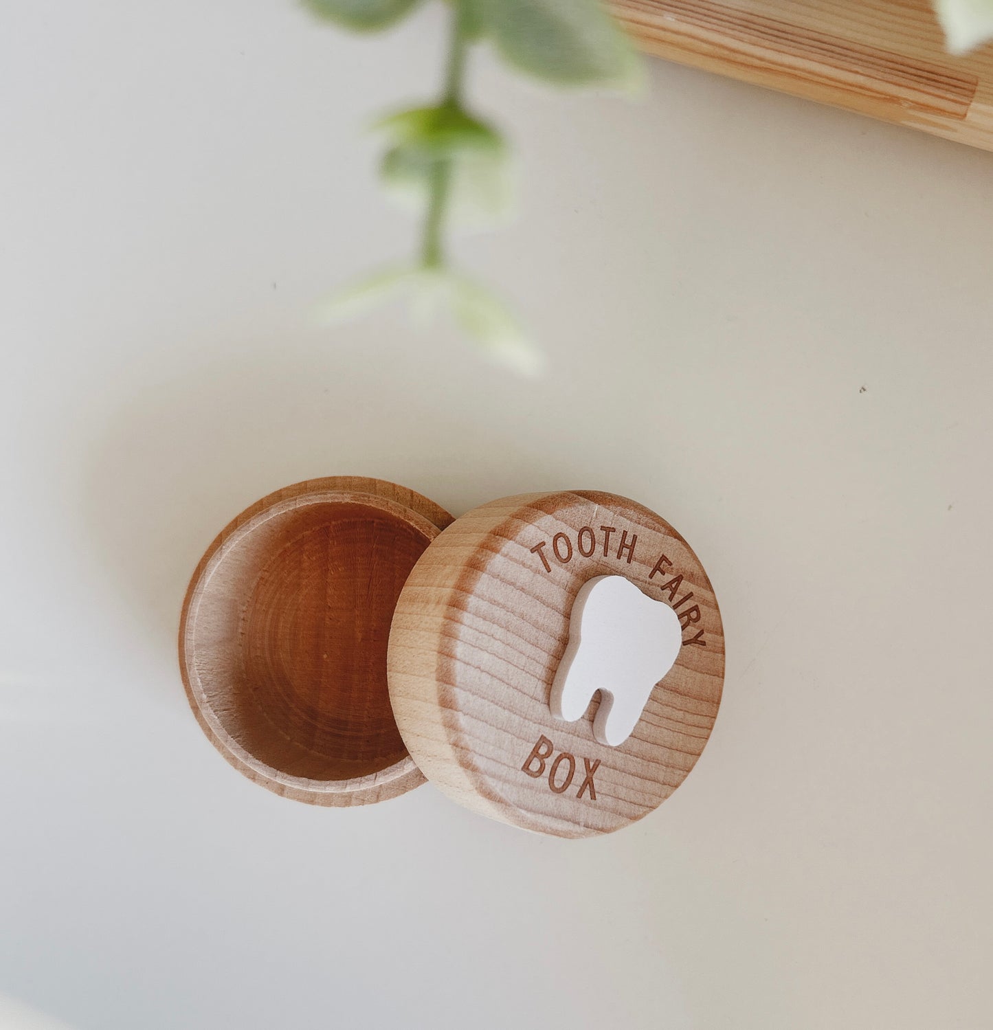 Wooden Tooth Fairy Box