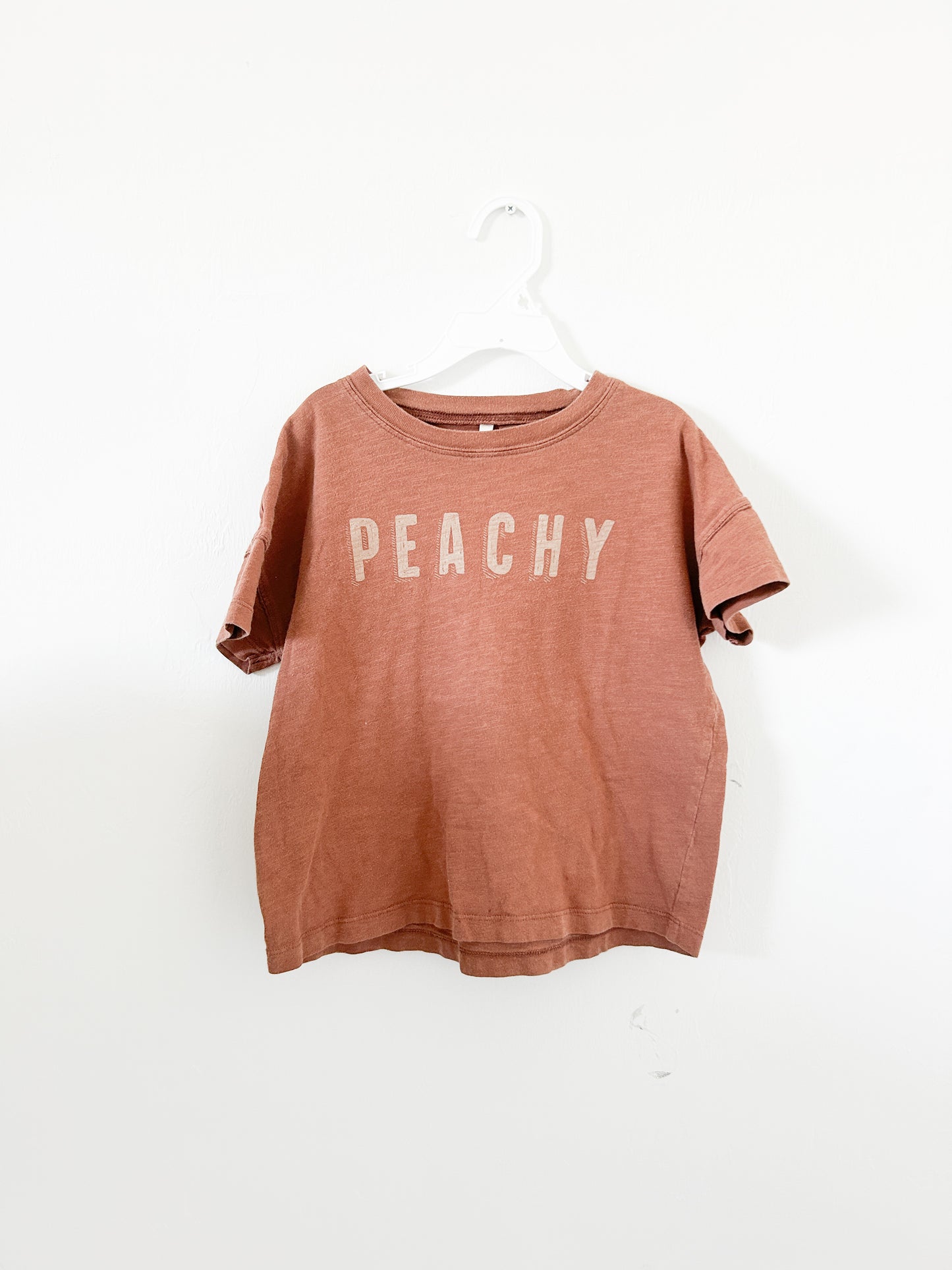 Rylee & Cru Peachy t-shirt Size: 6T