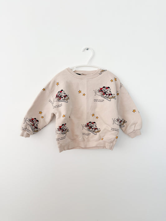 Zara Christmas crewneck Size: 2T