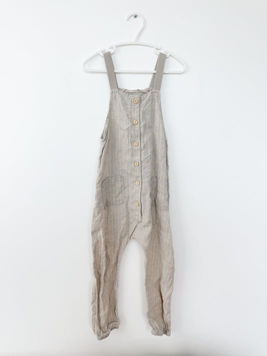 H&M linen romper 2-3T