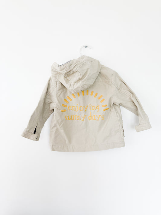 zara button up jacket Size: 12-18 month (fits 18-24)