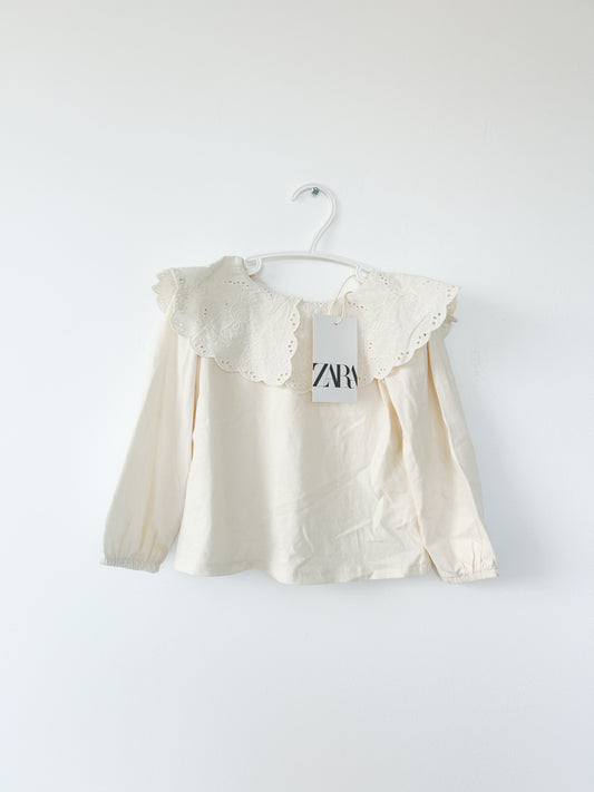 Zara baby doll top BNWT Size: 2T