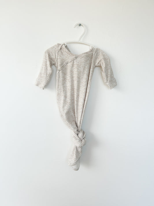 Copper Pearl knotted gown Size: newborn