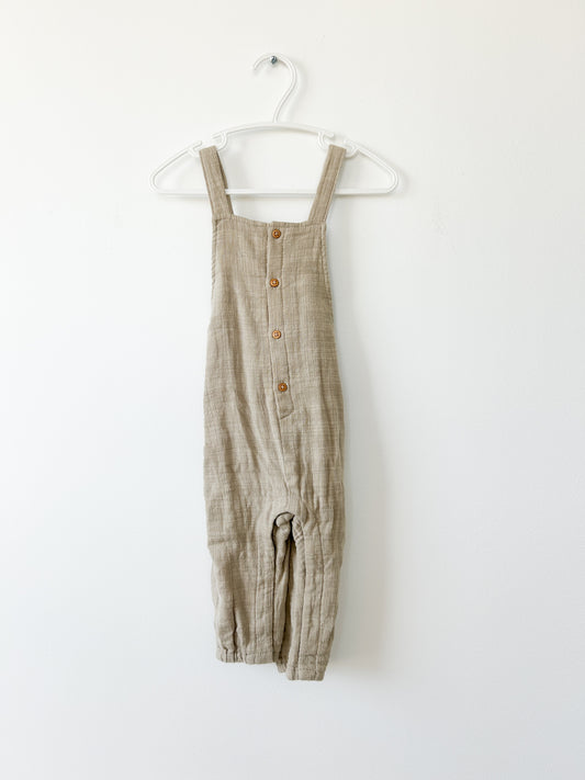Zara muslin overalls Size: 9-12 month