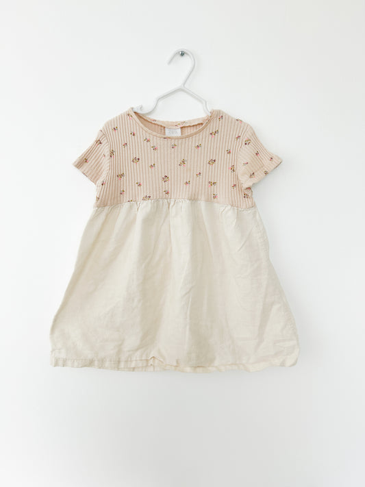 Zara floral top dress size 4T