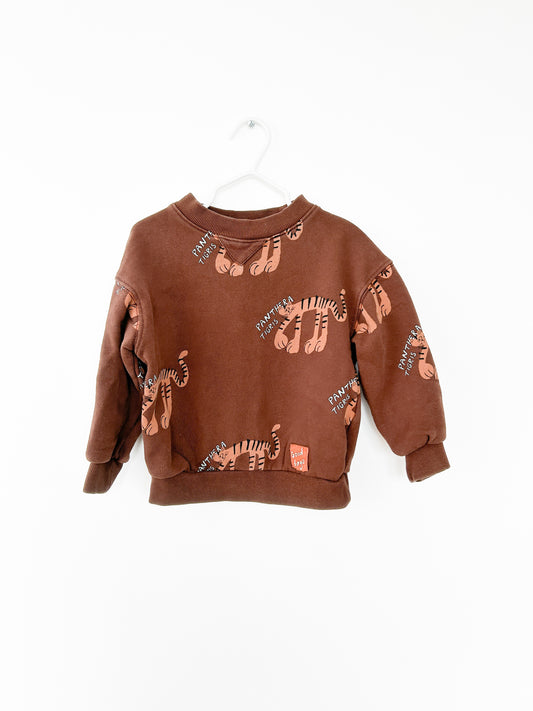 H&M  Tiger Crewneck Size: 2-3T